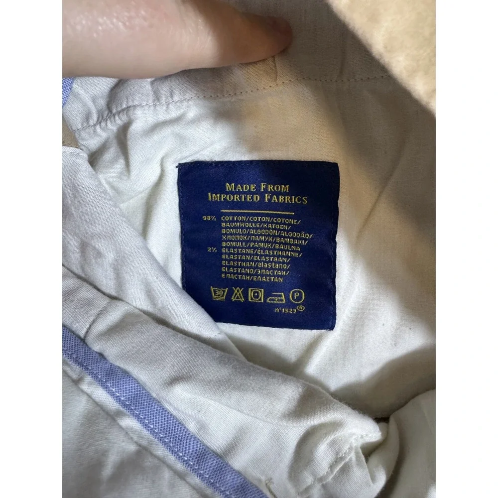 Polo Ralph Lauren Chino Shorts Mens Size 46B 46 Big Khaki Classic Fit 9